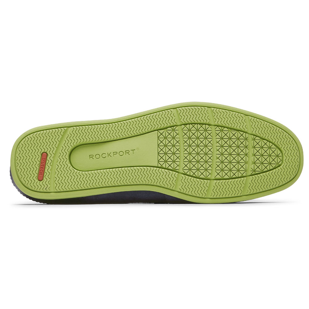 Sapato Vela Rockport Homem Azuis - Malcom Penny - 96435KLIZ